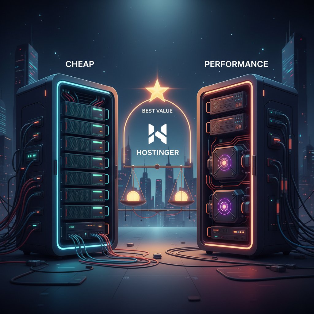 1. Hostinger (Best Value) - Best VPS Hosting in 2025: Cheap vs Performance