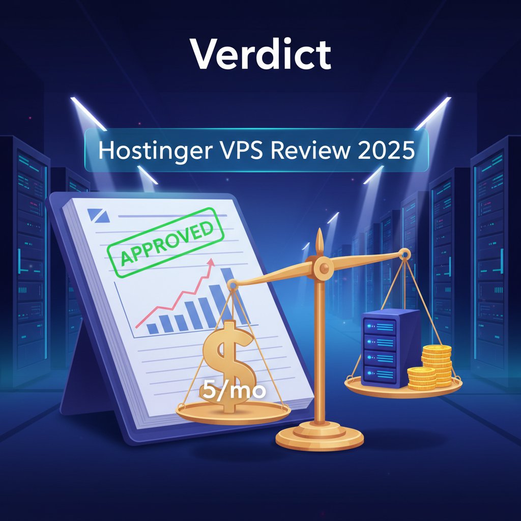Verdict - Hostinger VPS Review 2025: Is $5/mo Too Good To Be True?